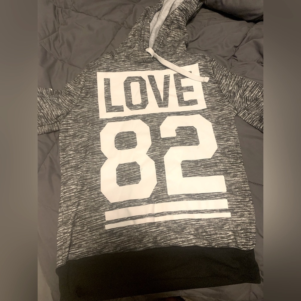Grey and Black Sweatshirt